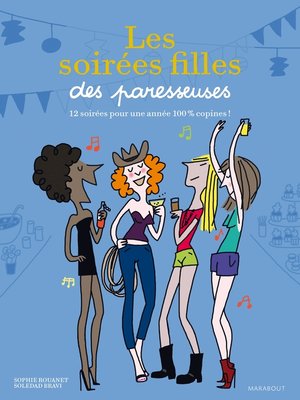 cover image of Les soirées de filles des paresseuses